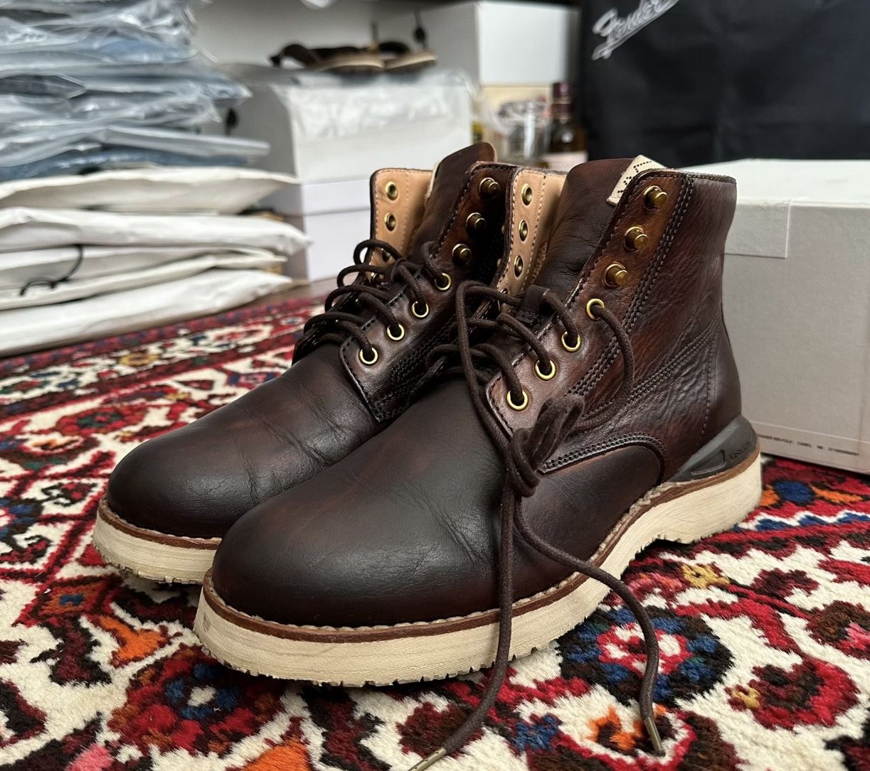 visvim 19AW BRIGADIER BOOTS HORSEHIDE