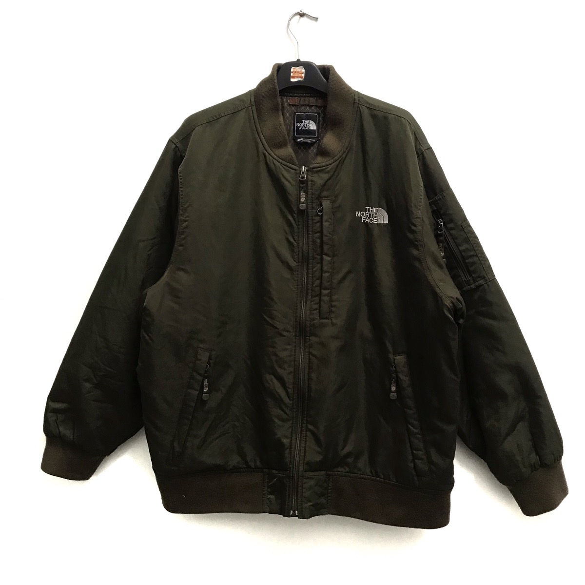 The North Face The North Face Army Green Bomber Jacket