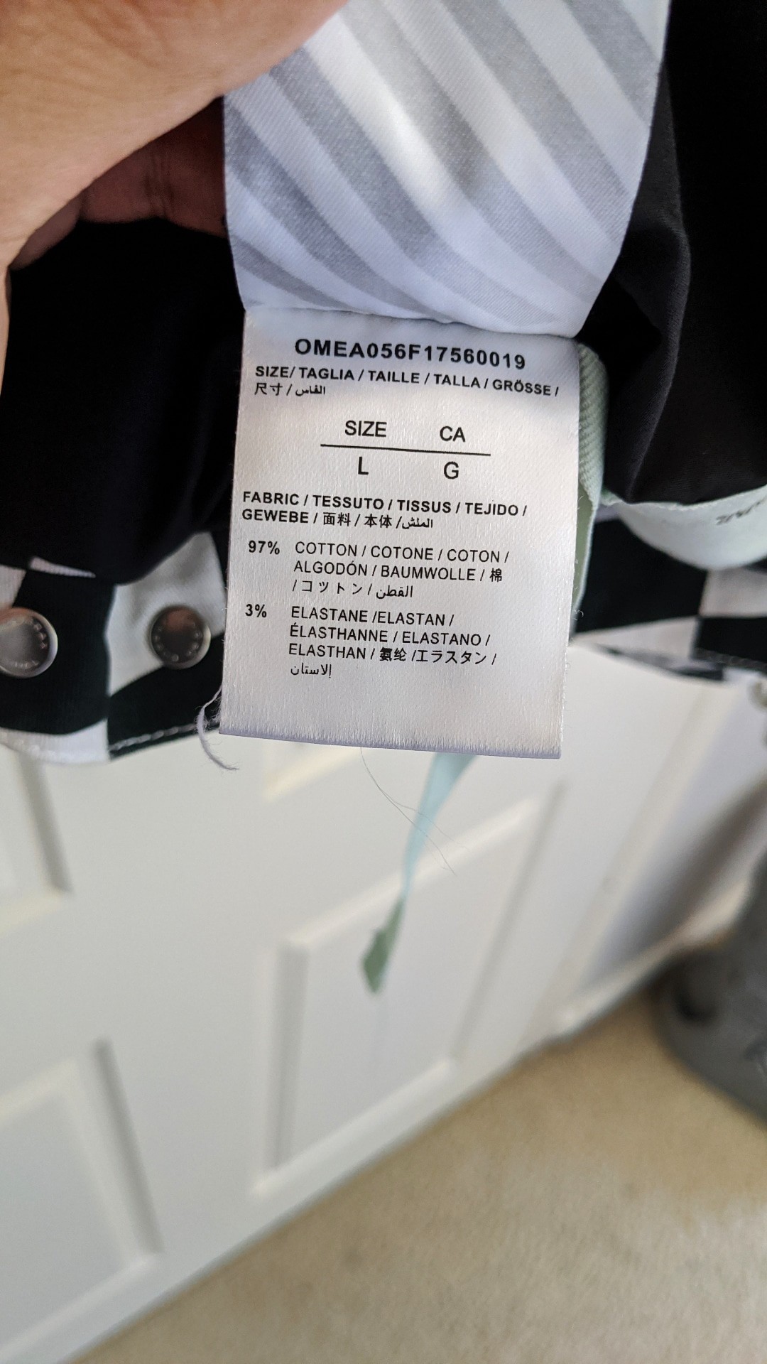 Off-White RUNWAY Off-White Falling Leaf Jacket ishybusy REVERSIBLE