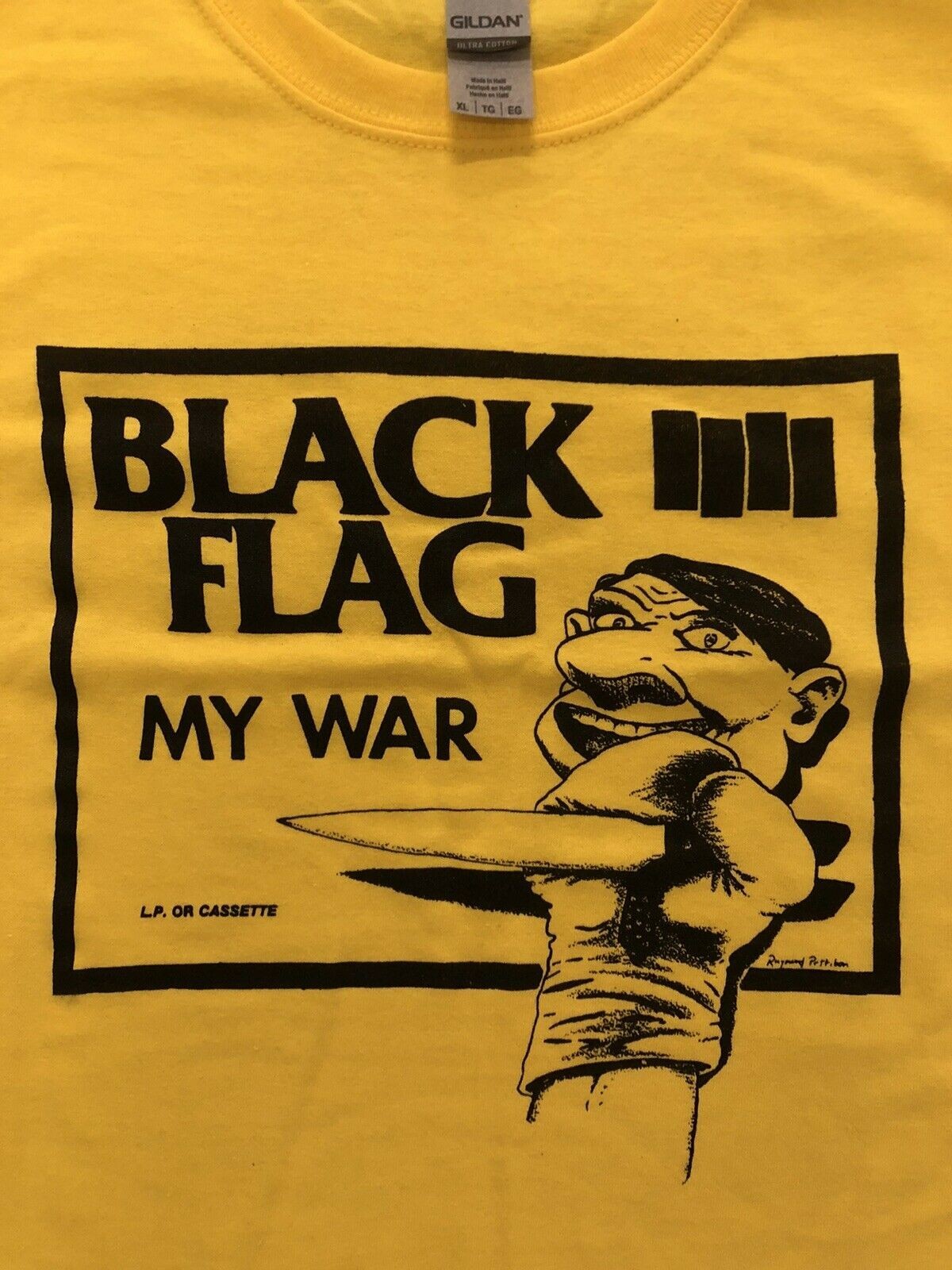 じ*ご様 BLACK FLAG ビンテージ　Tシャツ　 　レイモンド・ペティボン バンドTシャツ 通販 ブラック フラッグ Black Flag ロックTシャツ 公式