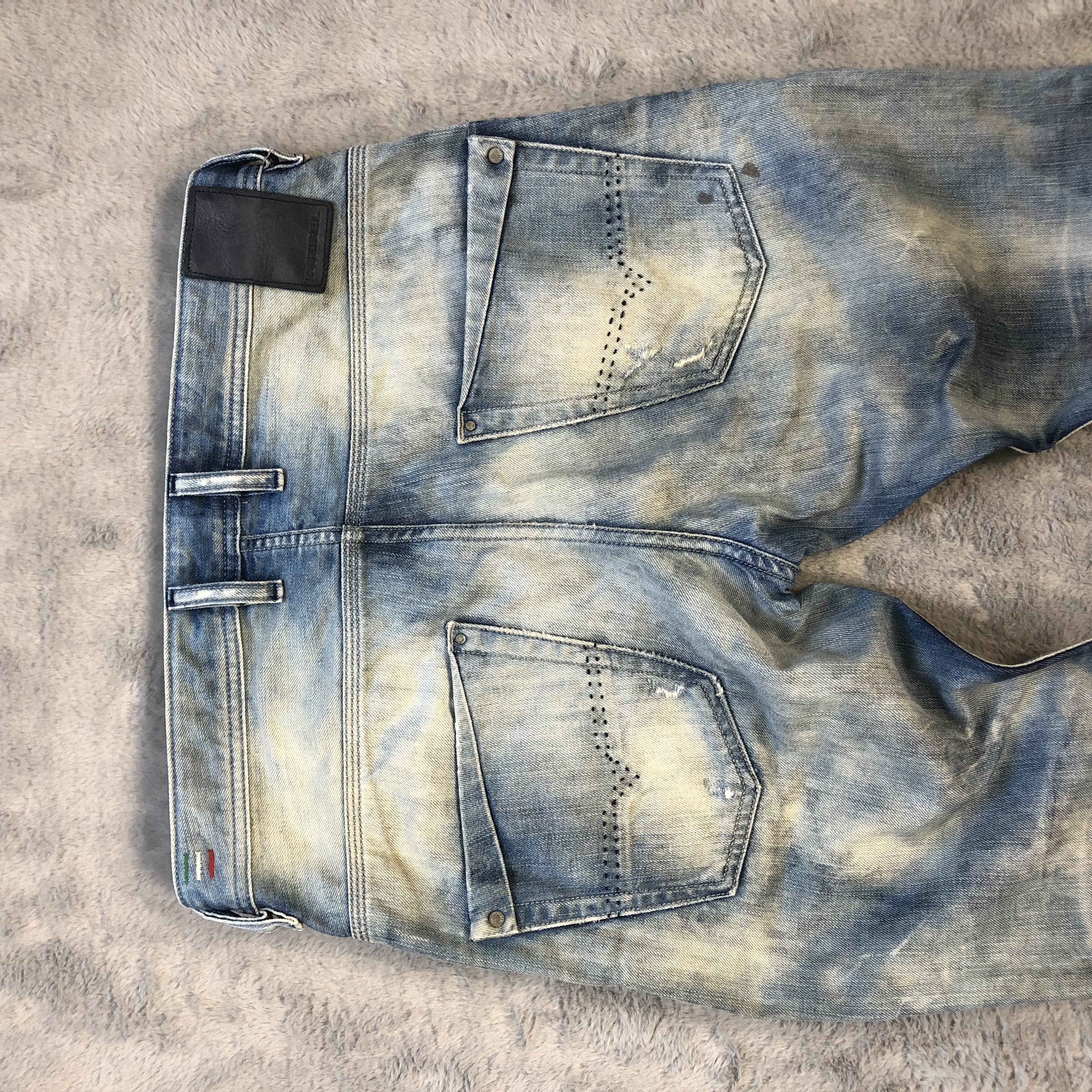 パンツ diesel blue eyecons 2012/1 flared denim Diesel DIESEL BLUE EYECONS 2012/2 EDITION WASHED DENIM #6387-221