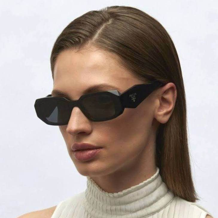 Prada BRAND NEW PRADA PR17WS 1AB5S0 Black/Dark Grey  display picture 1