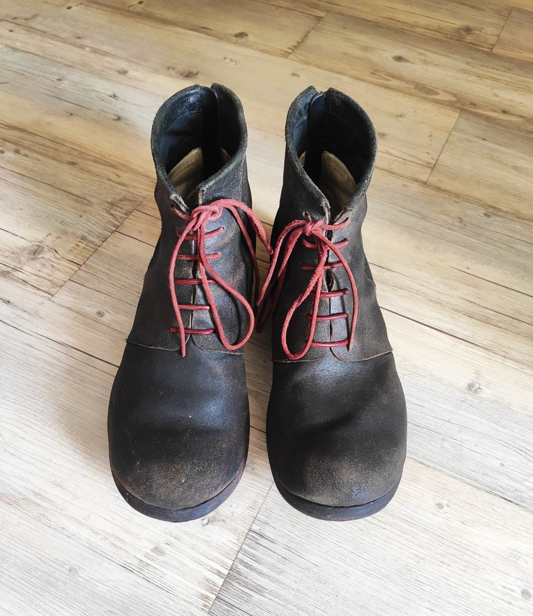 Devoa ARCHIVE! Horse leather boots.Like Guidi or A1923