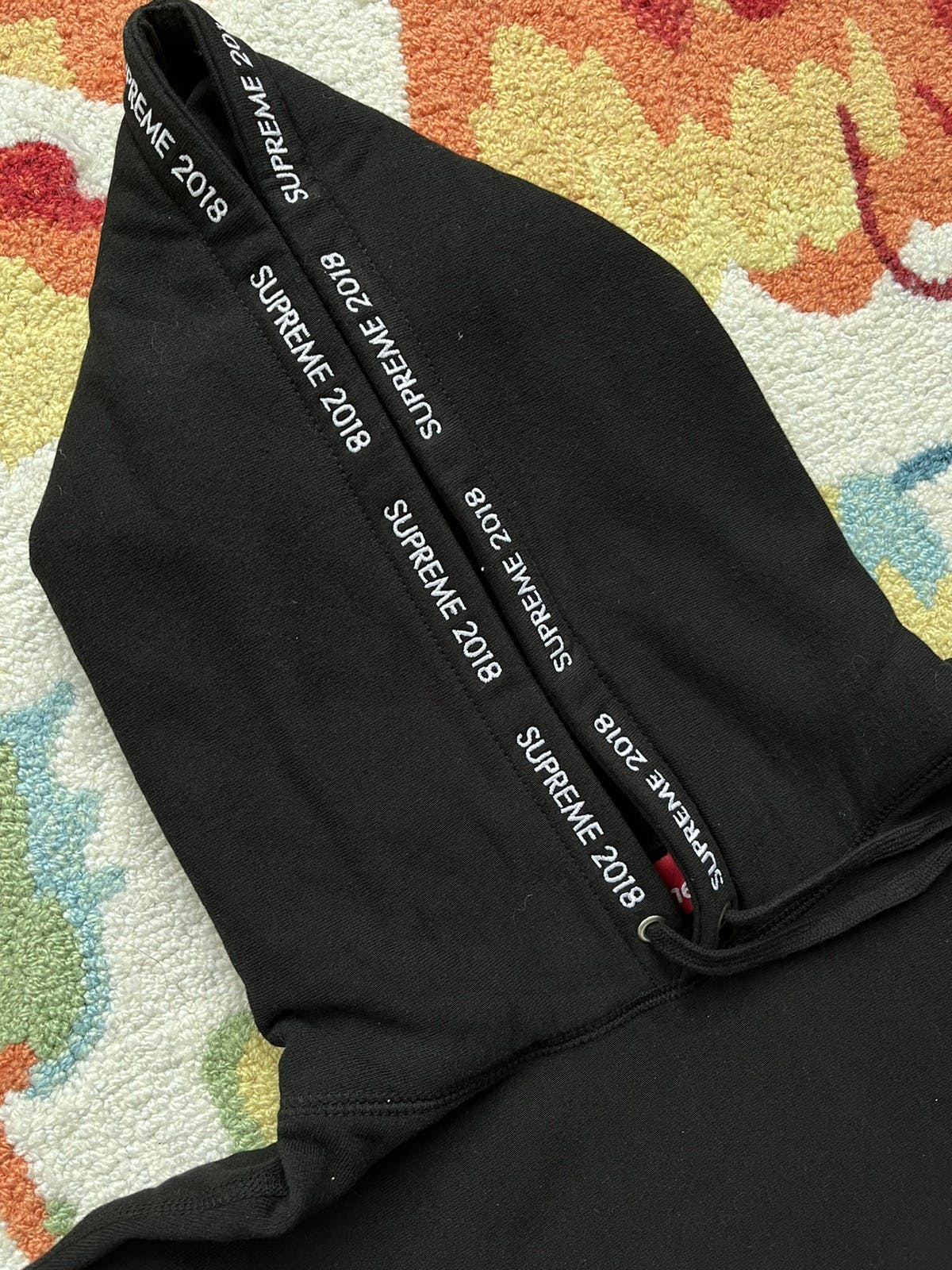 Supreme Channel Hoodie SS18 Black