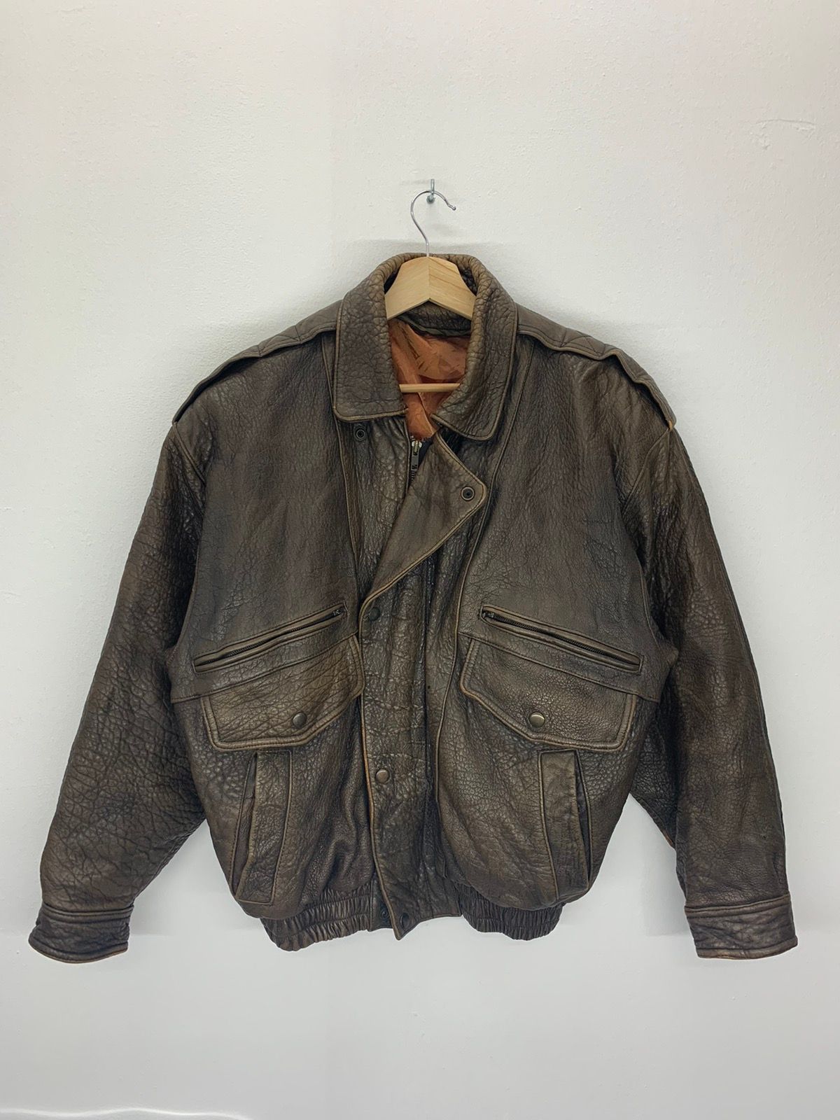 【新品未使用】TRUCKER BLOUSON SHEEP LEATHER TRUCKER BLOUSON SHEEP LEATHER<br>WITH GORE-TEX WINDSTOPPER