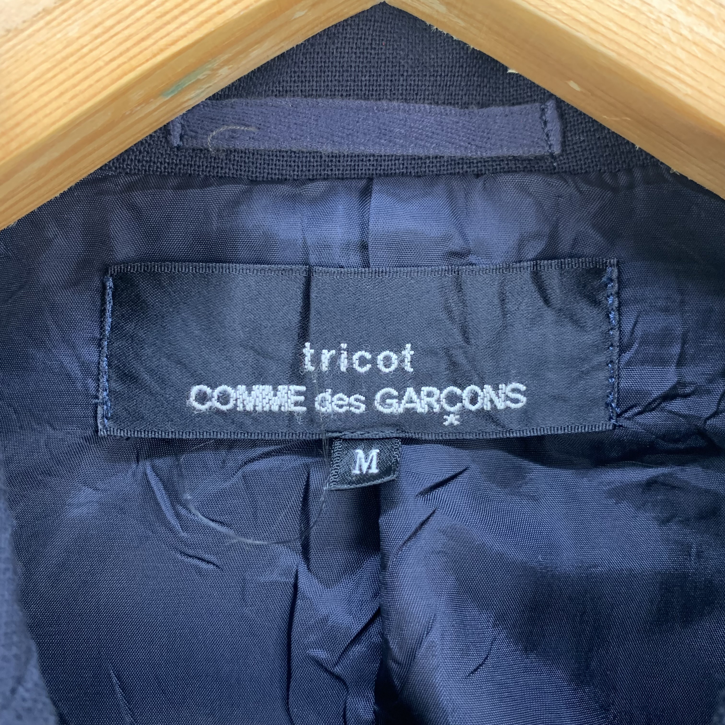 Comme Des Garçons Vintage Tricot CDG AD1990 Cropped Suit