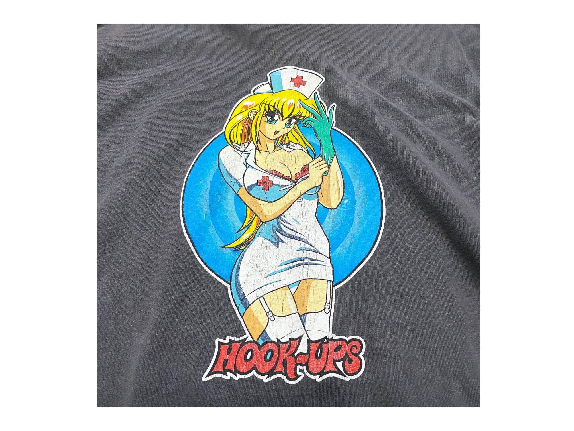 Other Designers Vintage 90s Hook-UPS Nurse T-Shirt | wazks 