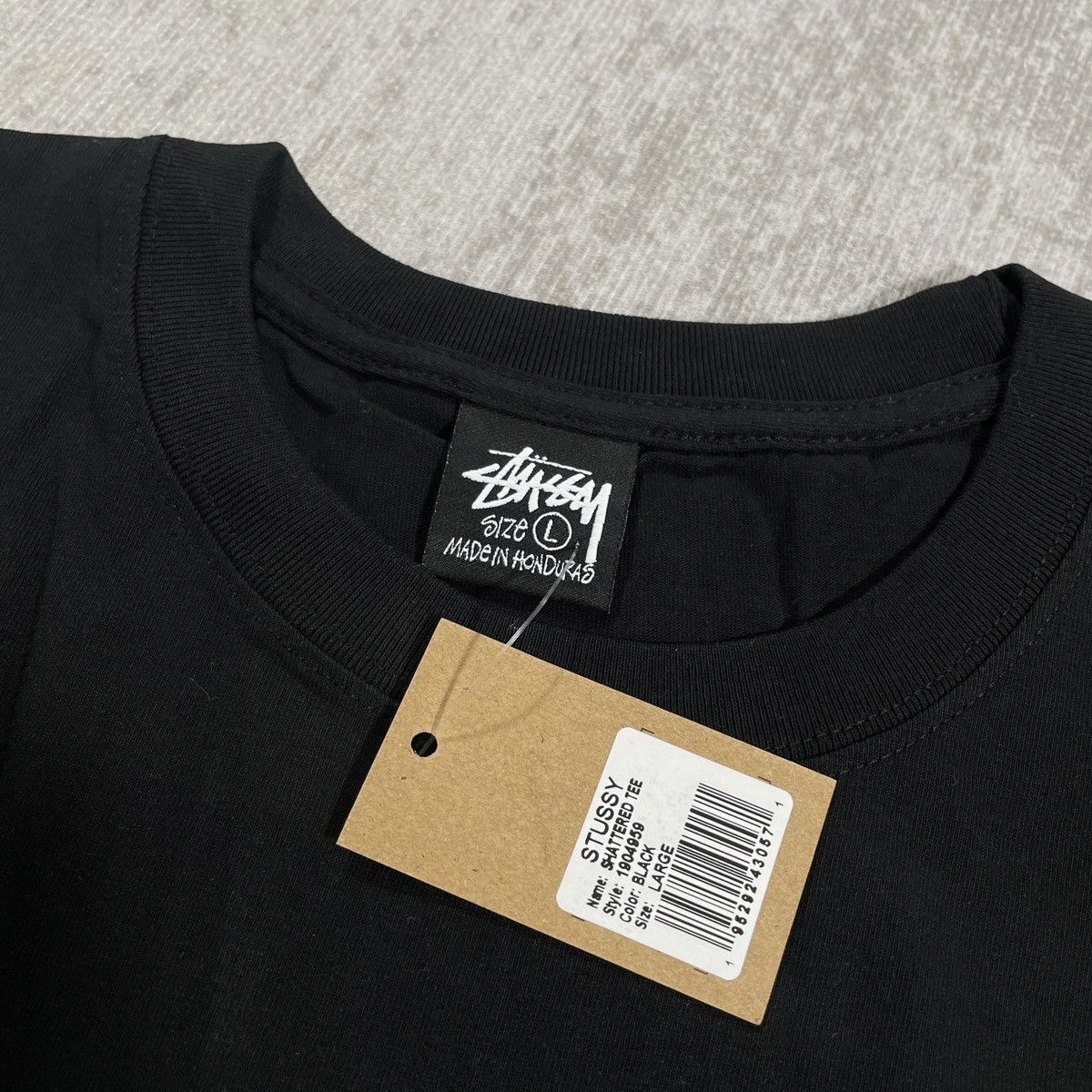 Stüssy STUSSY TSHIRT 8BALL SHATTERED TEE // BLACK | hlnstuff 