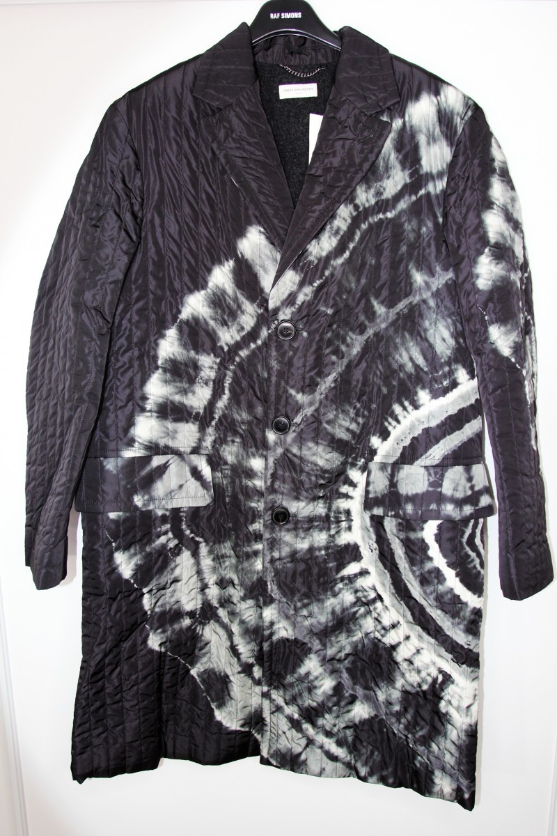 dries van noten tie dye coat