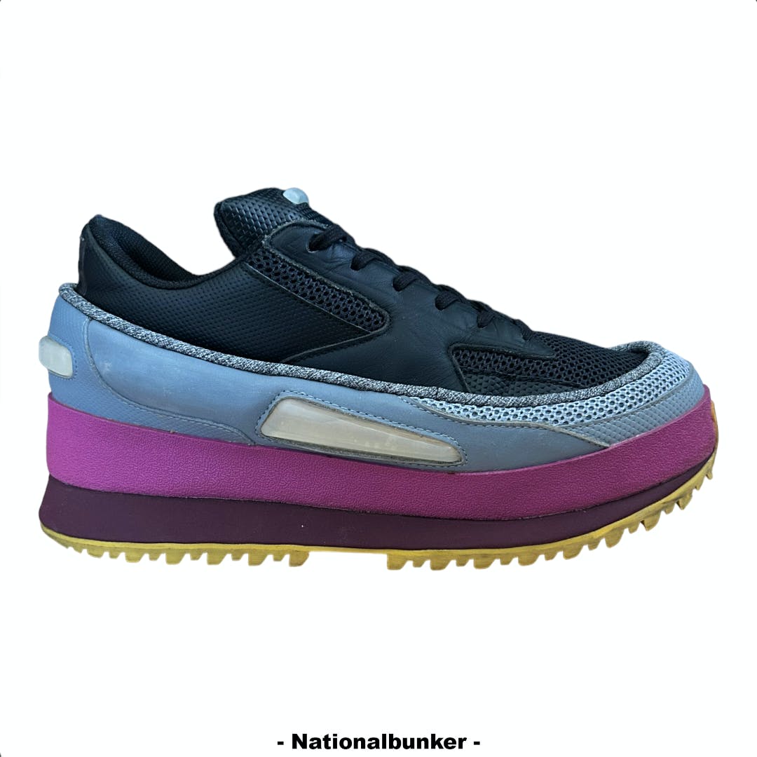 Raf Simons Raf Simons Adidas SS15 Platform Lace Sneakers | nationalbunker |  REVERSIBLE