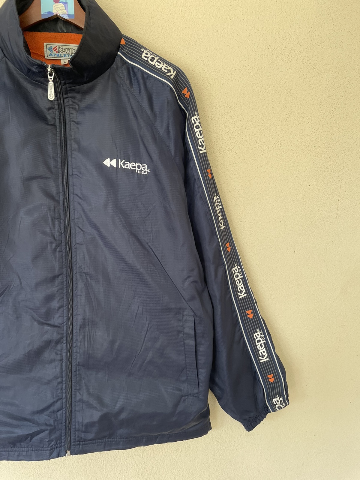 Other Designers Japanese Brand VINTAGE KAEPA TRACK JACKET kyoarchives REVERSIBLE