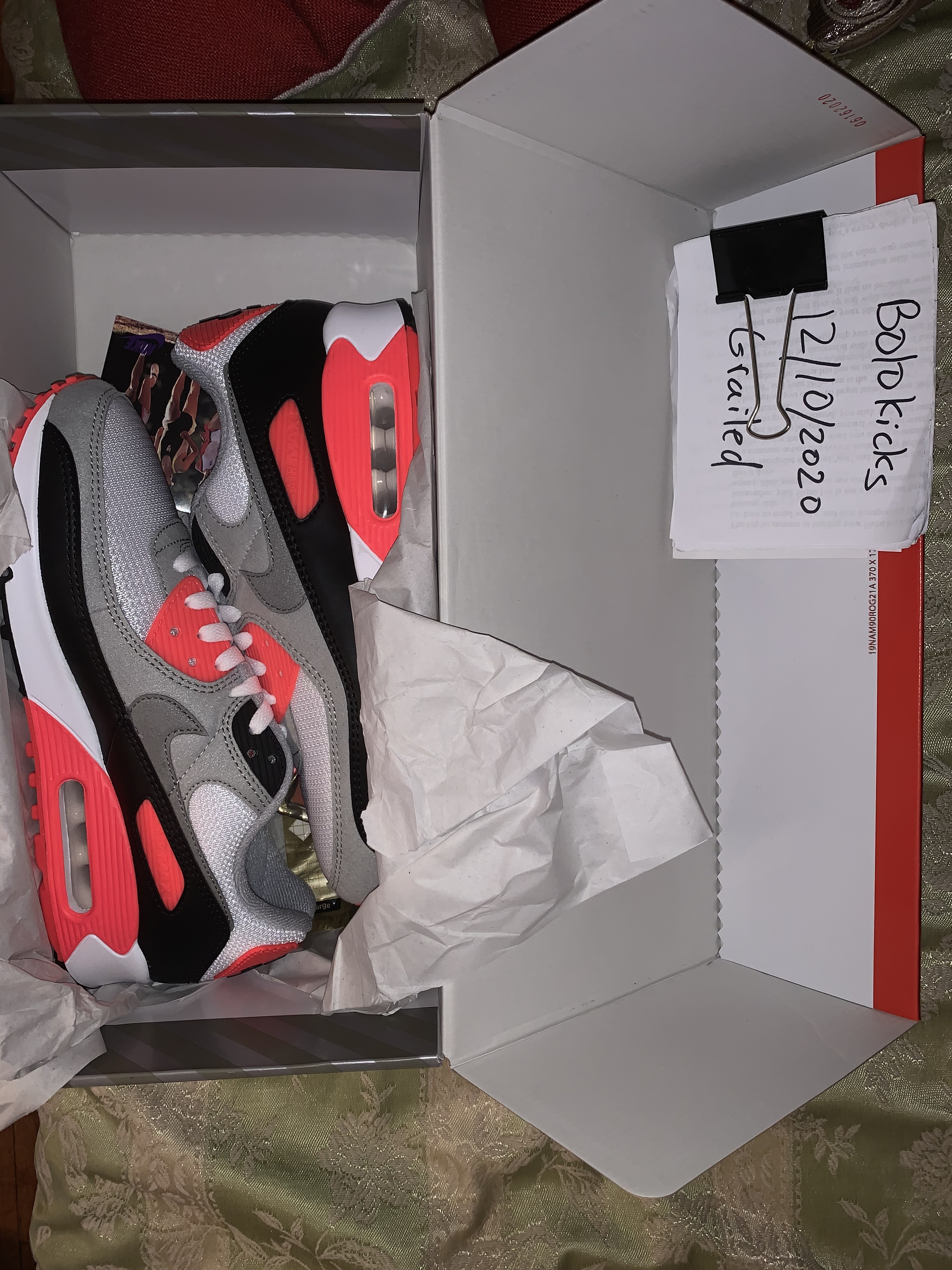 air max 90 infrared 2020 box