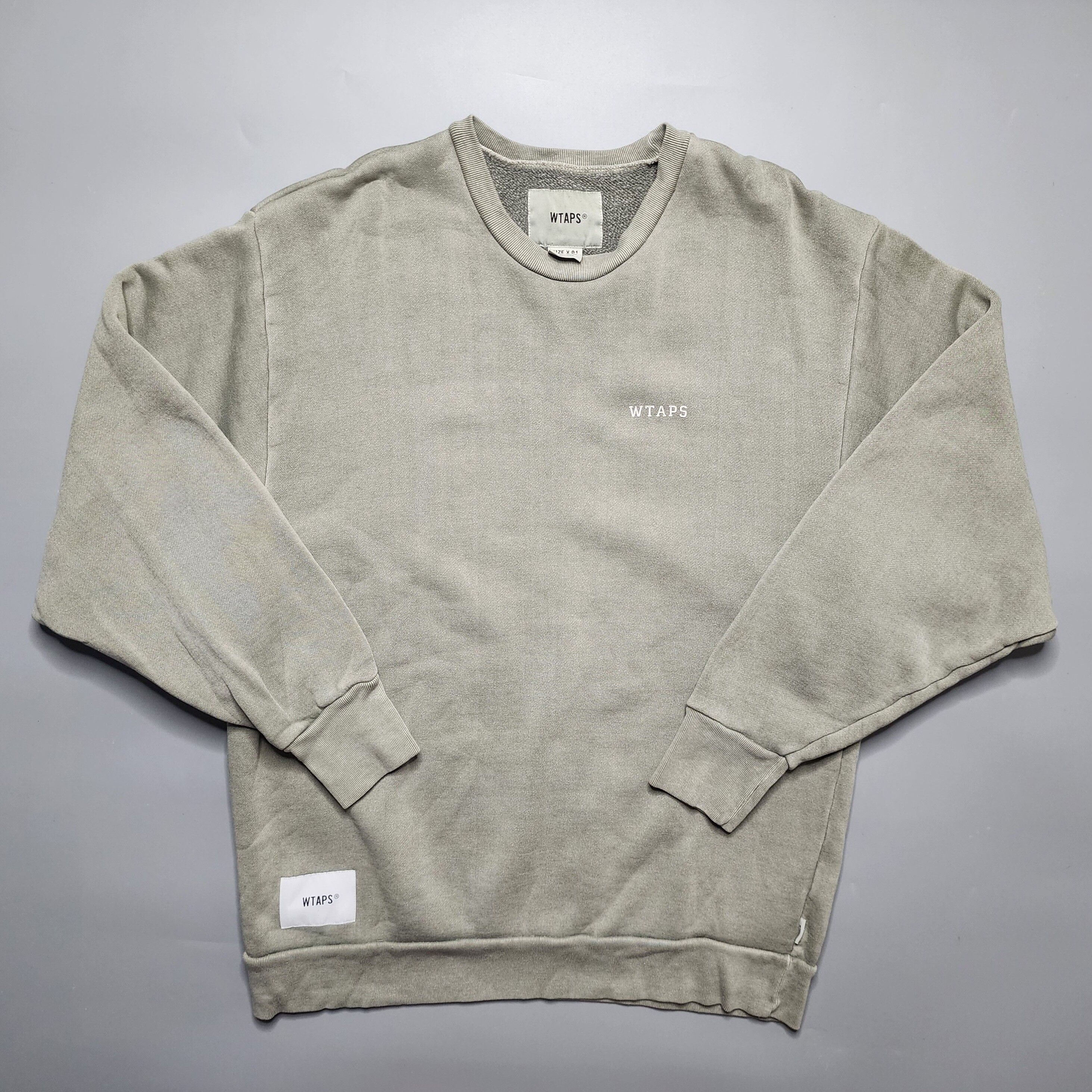 WTAPS WTAPS - College Design 02 Crewneck Sweatshirt | buynflex_ 