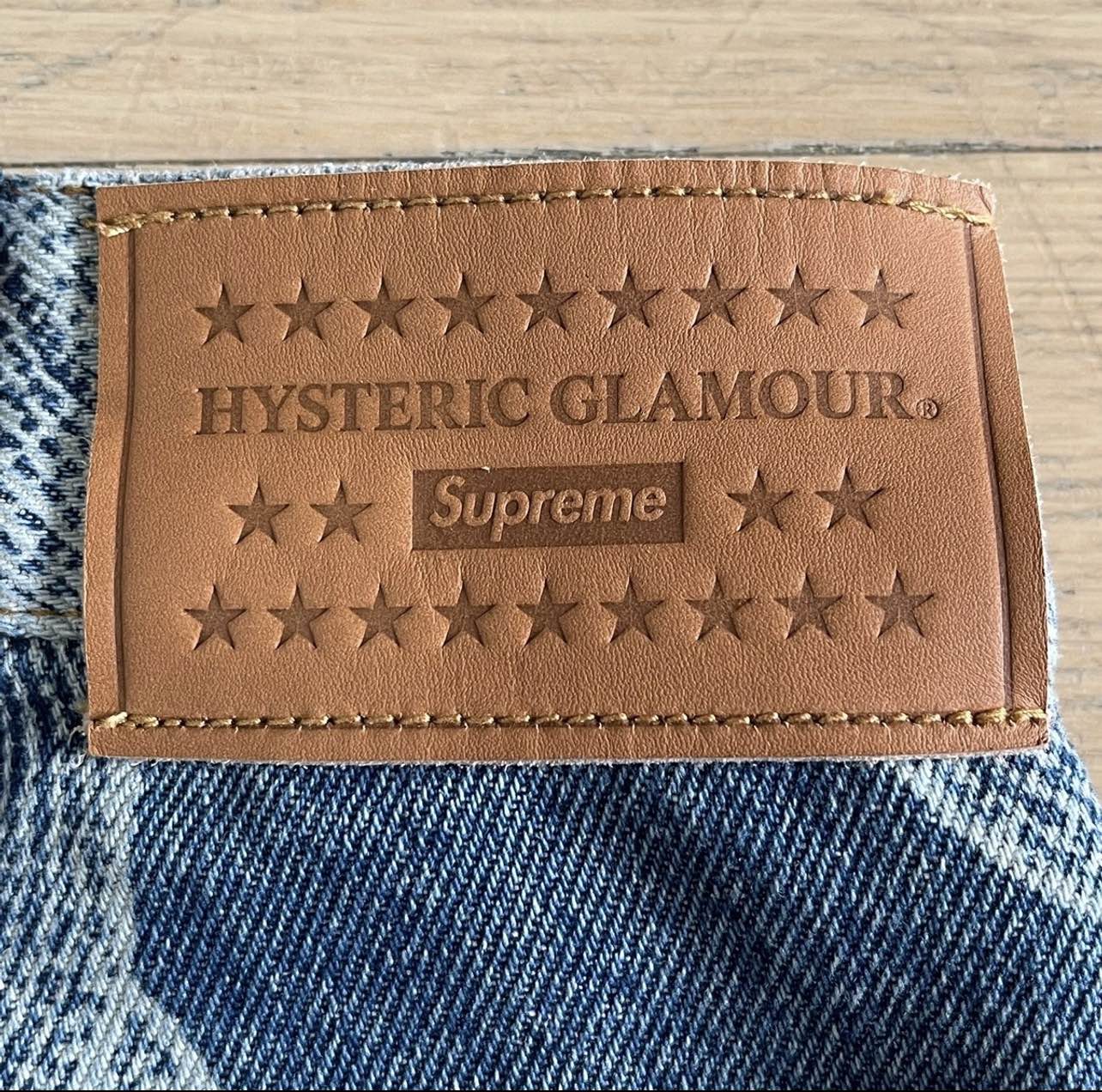 Supreme SUPREME x HYSTERIC GLAMOUR “ SNAKE PRINT DOUBLE KNEE Supreme SUPREME x HYSTERIC GLAMOUR “ SNAKE PRINT DOUBLE KNEE
