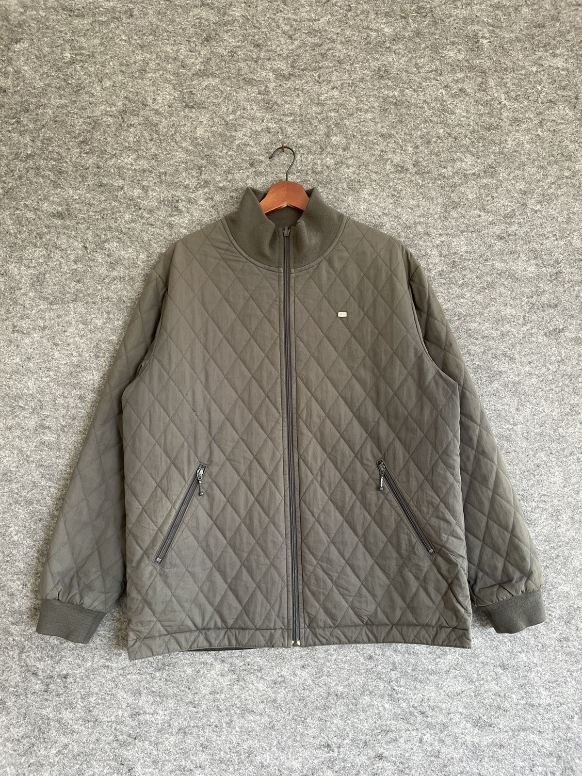 LACOSTE LACOSTE REVERSIBLE QUILTED JACKET kyoarchives REVERSIBLE