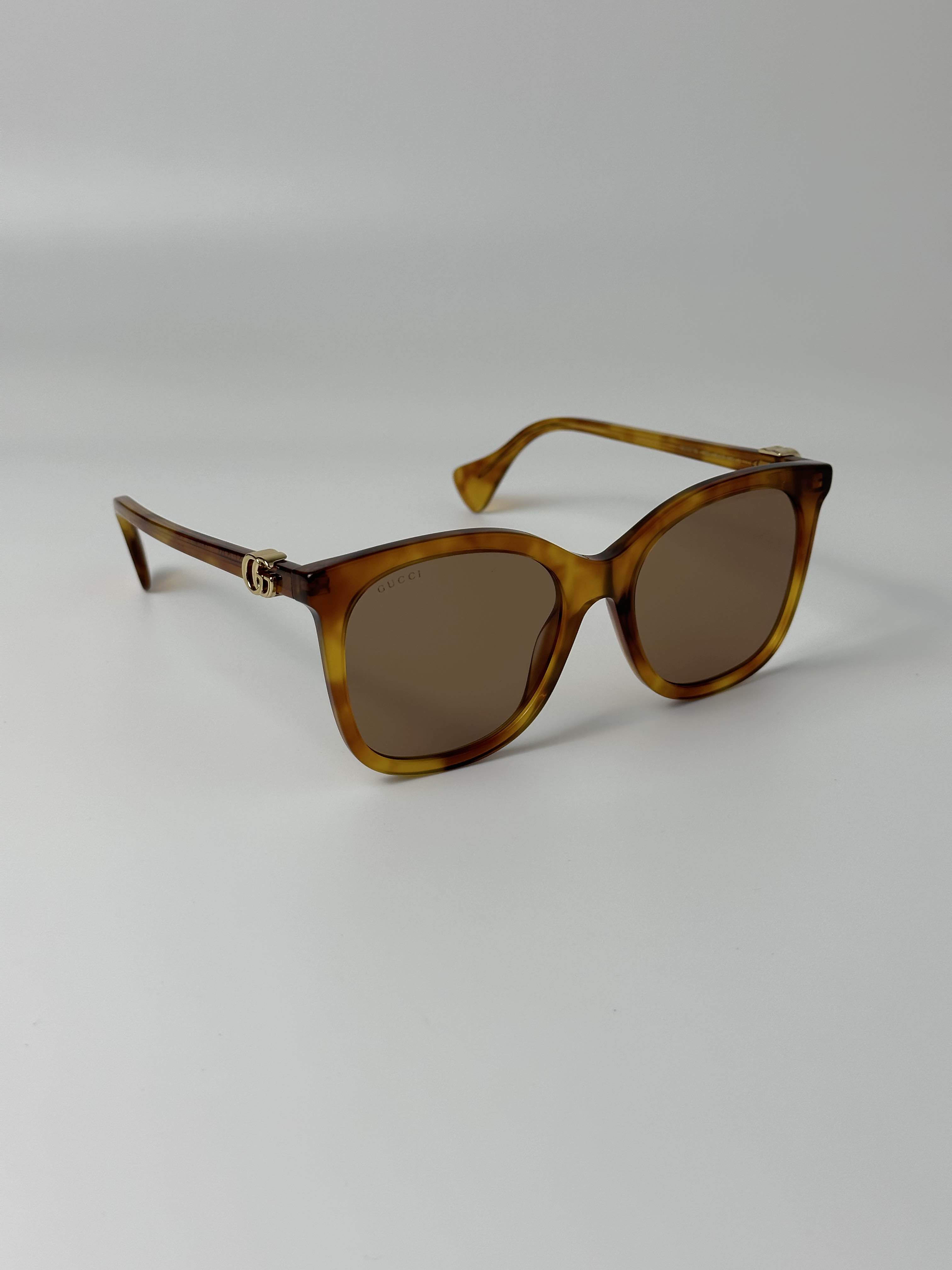 GUCCI BRAND NEW GUCCI GG1071S 003 Havana/Brown Women  display picture 2