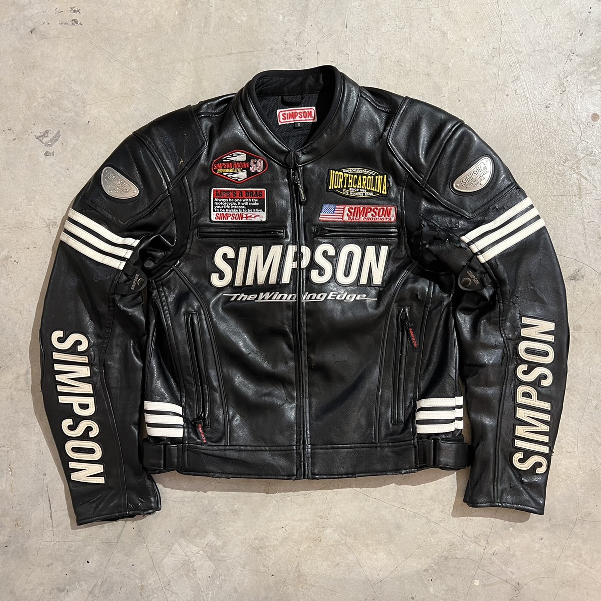 Other Designers Vintage - Vintage Simpson Racing Full Patches