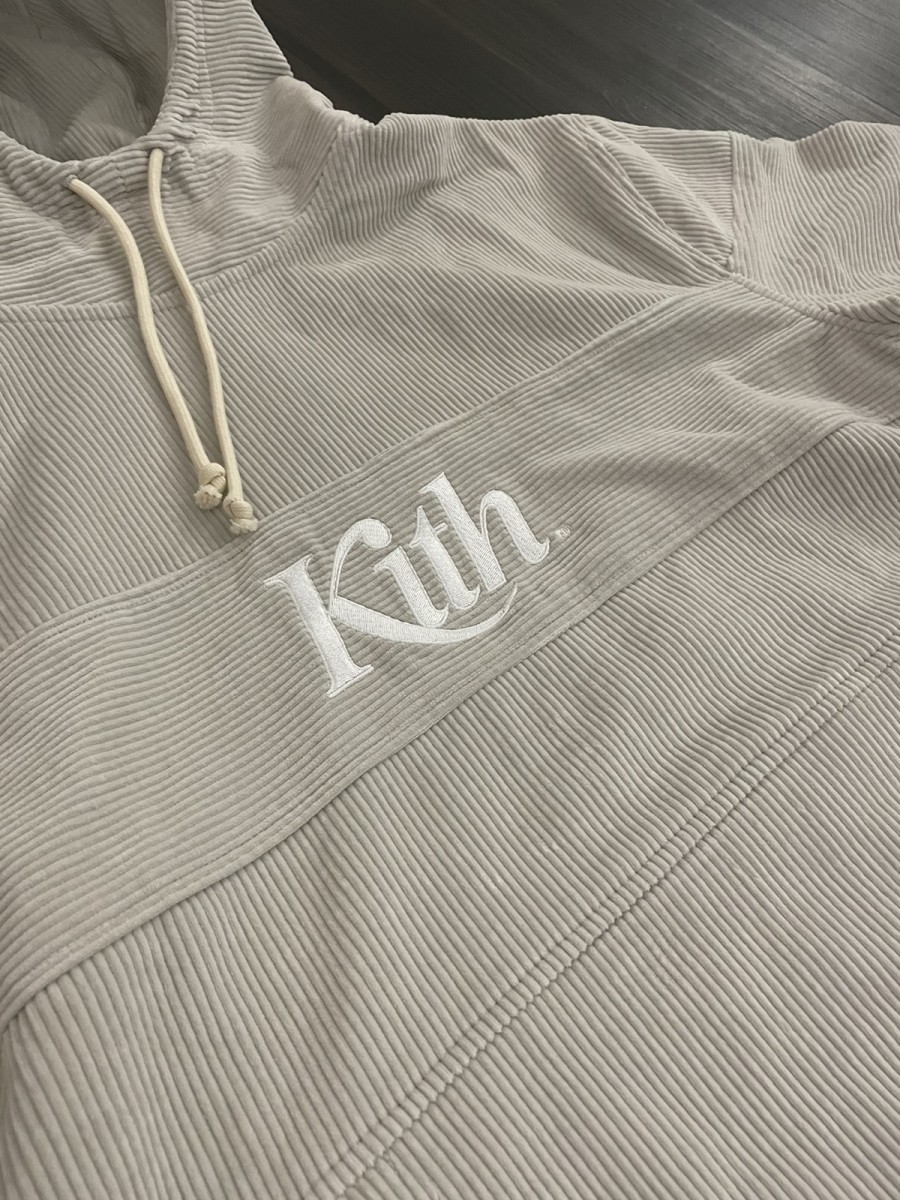 Other Designers Kith - Corduroy double pocket hoodie with tags