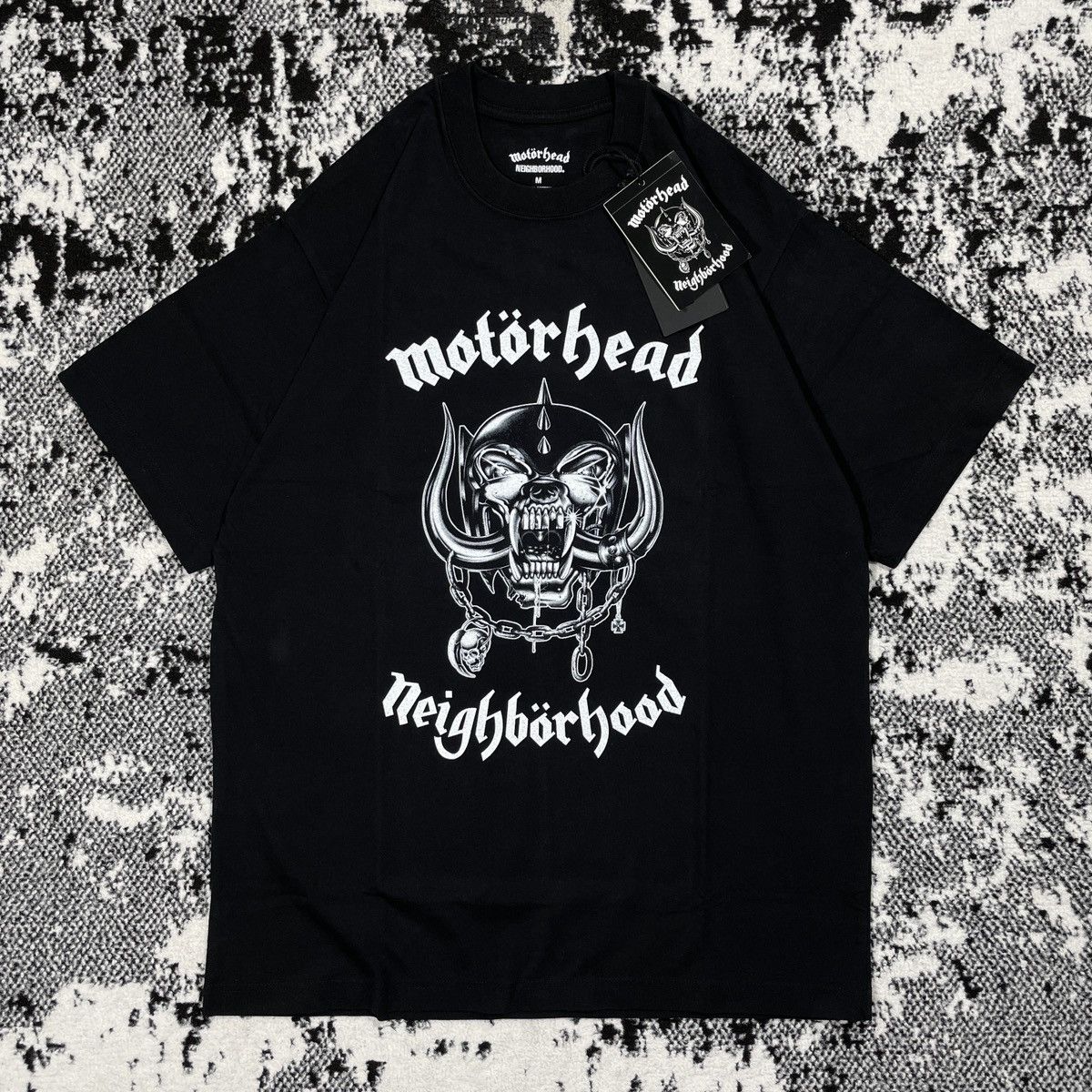 NEIGHBORHOOD NEIGHBORHOOD X MOTORHEAD NHMH-1/C-TEE.SS | prgoodzstock |  REVERSIBLE