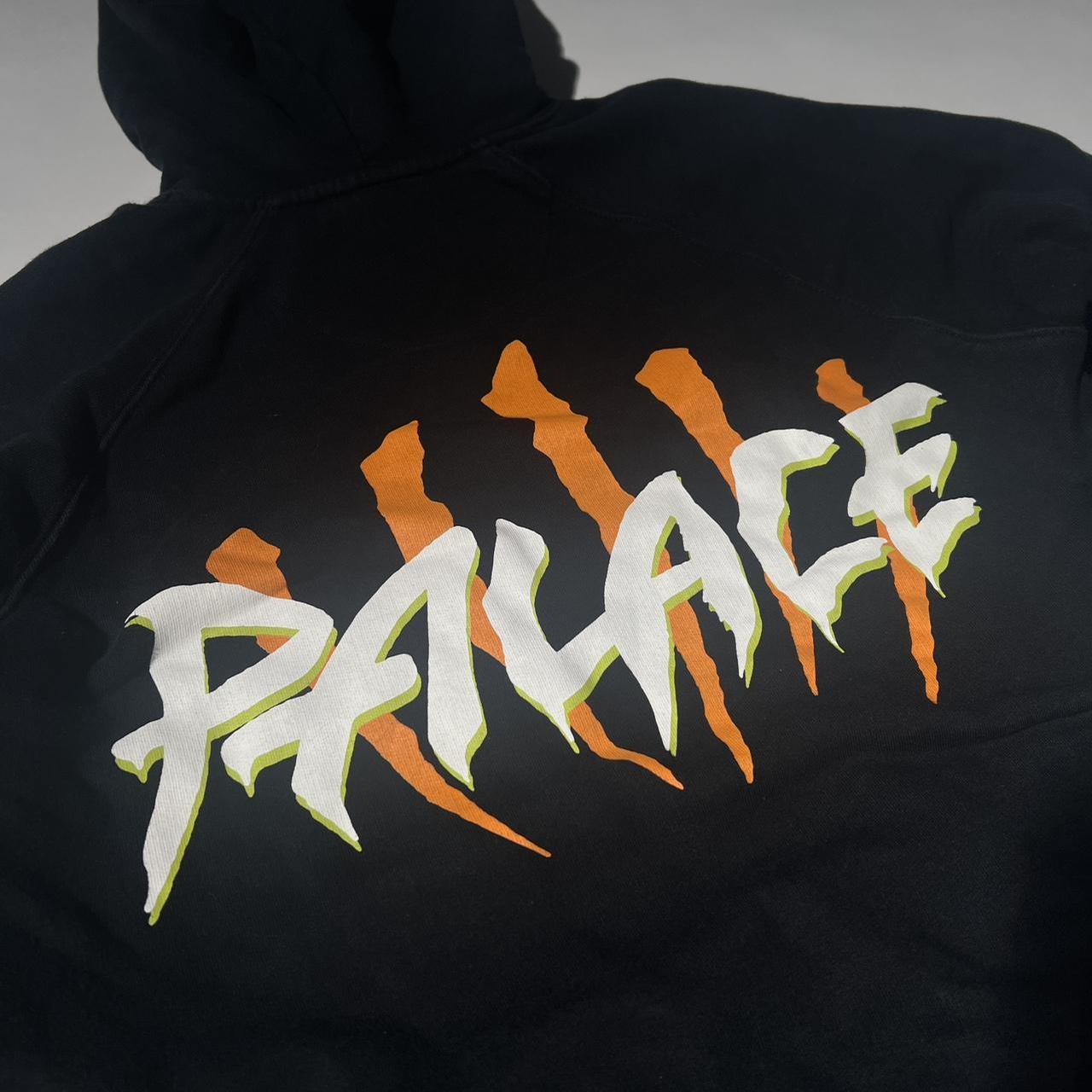 PALACE PORTER LOGO LOGO HOODIE ORANGE 【公式通販】