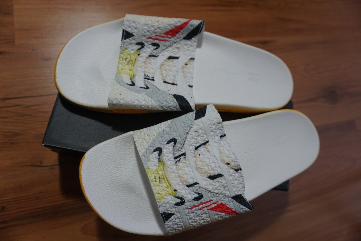 adidas BNWT SS19 ADIDAS X RAF SIMONS TORSION ADILETTE calif