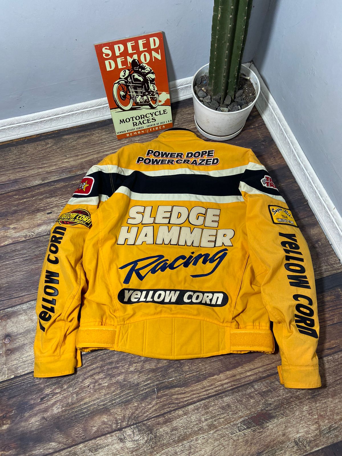 YELLOW CORD SLEDGE HAMMER ジャケット（Vintage Yellow Corn