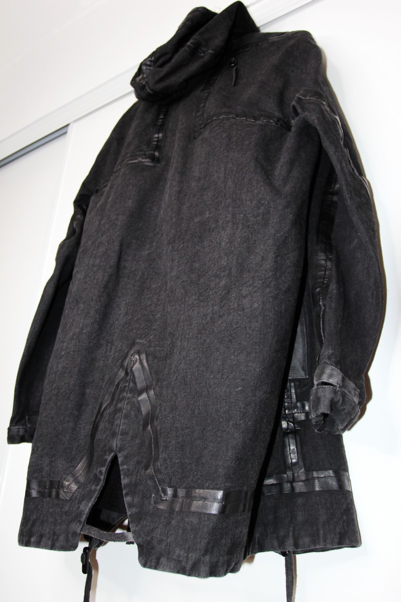 Boris Bidjan Saberi AW17 BORIS BIDJAN SABERI TAPED OUTDOOR JACKET J1 F1601K  XL | calif | REVERSIBLE