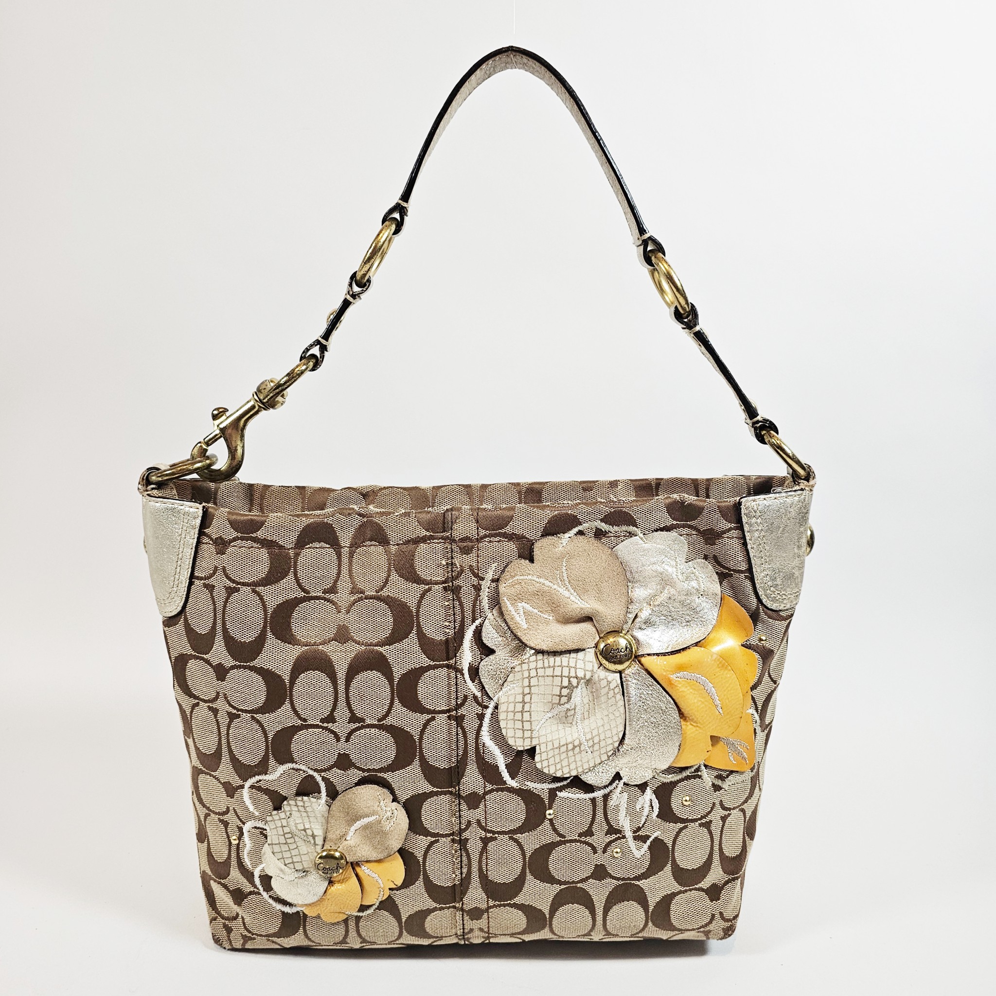 Coach Tote with Appliqué outlet Monogram