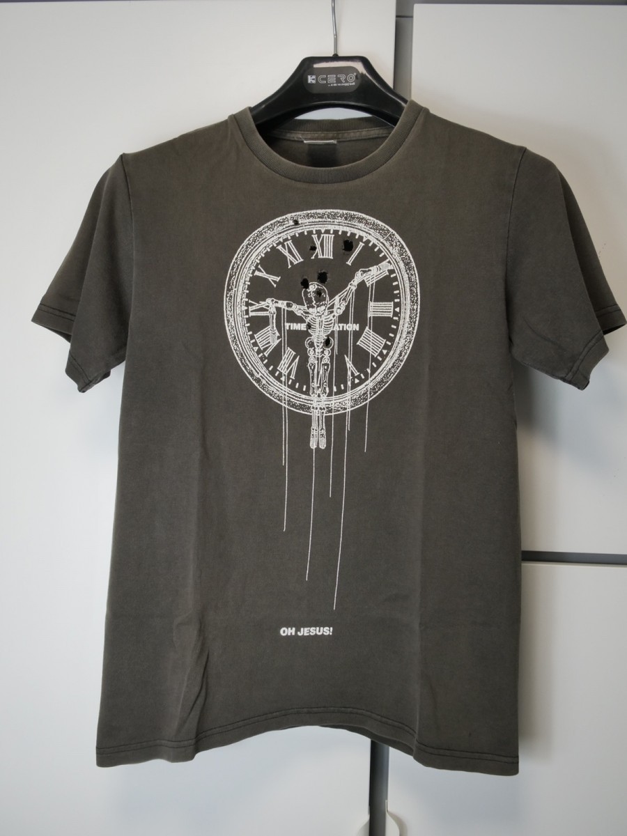 NUMBER (N)INE SS01 “Time Migration” Jesus Skull Tee