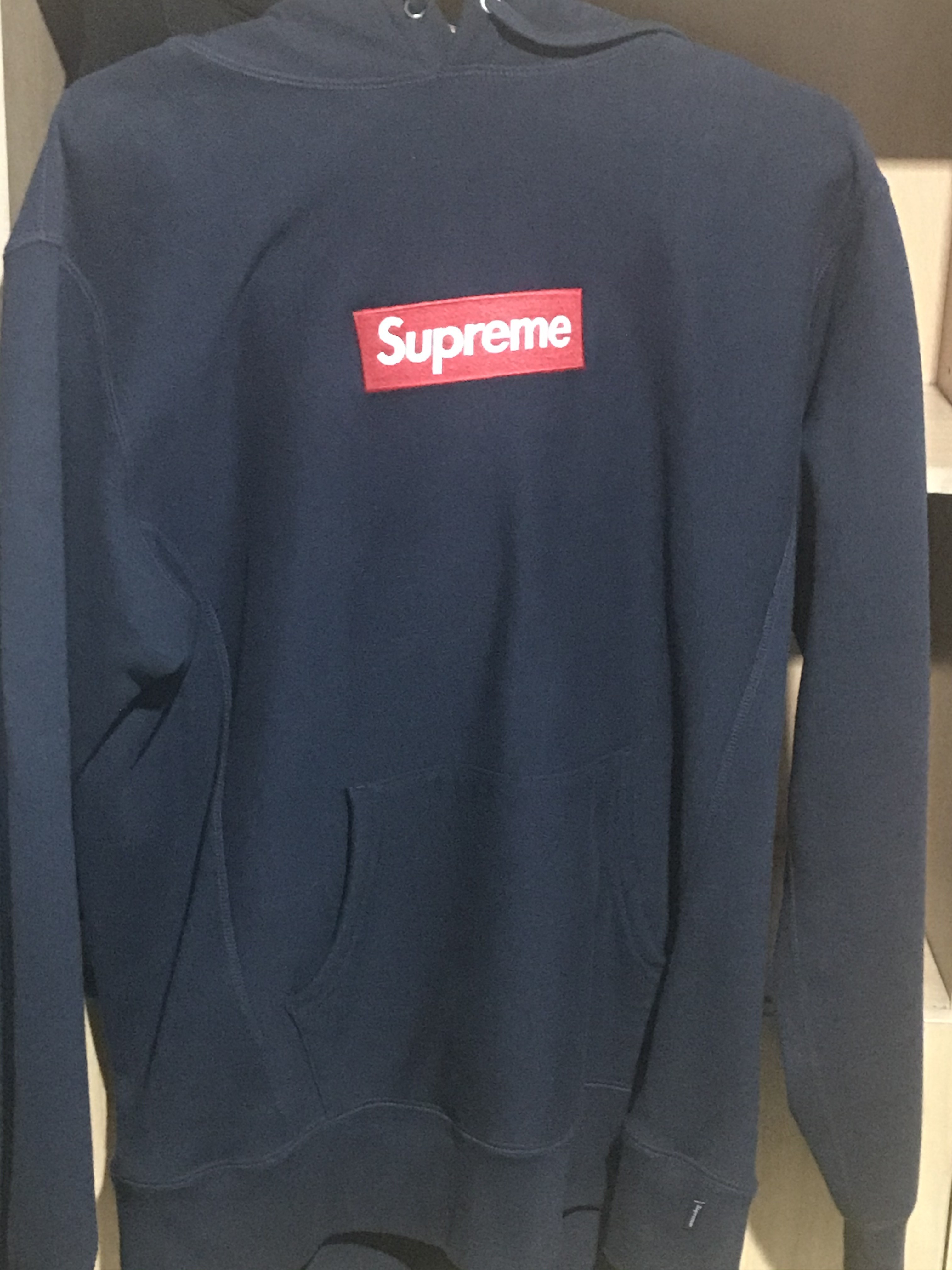 Supreme Supreme Bogo Fw16 Navy janssencaco REVERSIBLE