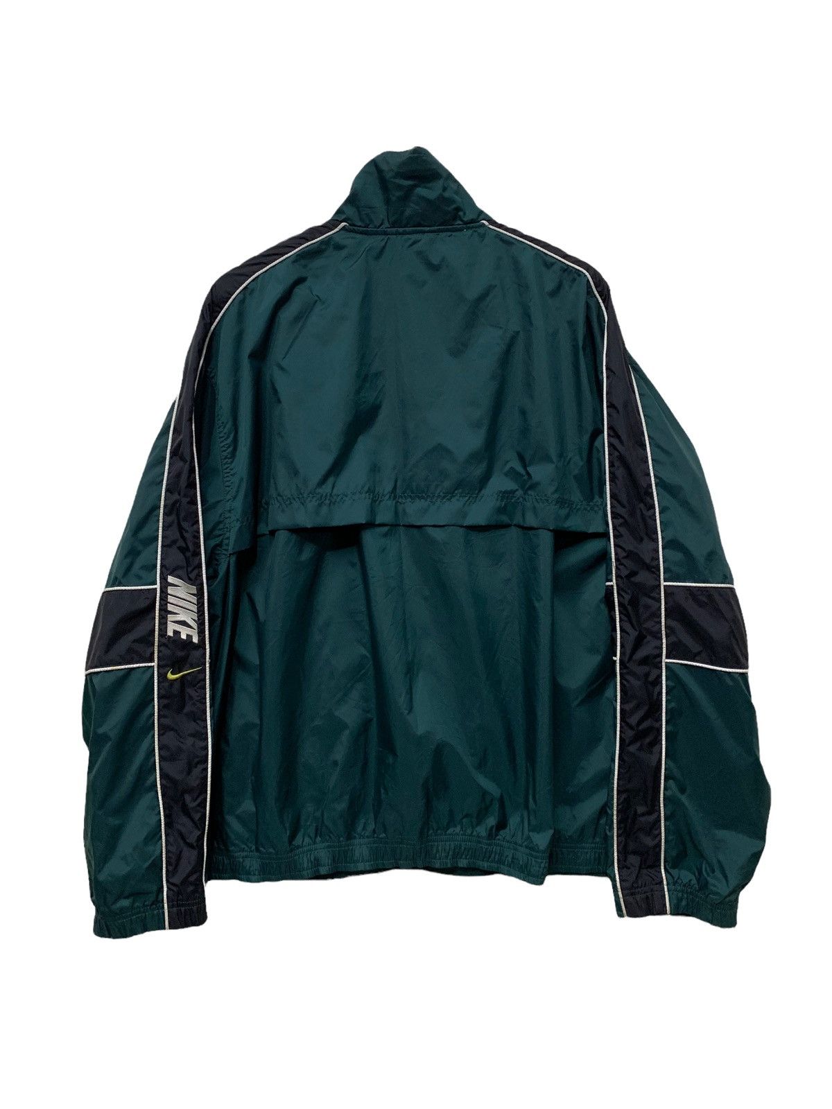 Nike 🔥VTG NIKE 90S NYLON JACKET GREEN | ilscoxon | REVERSIBLE