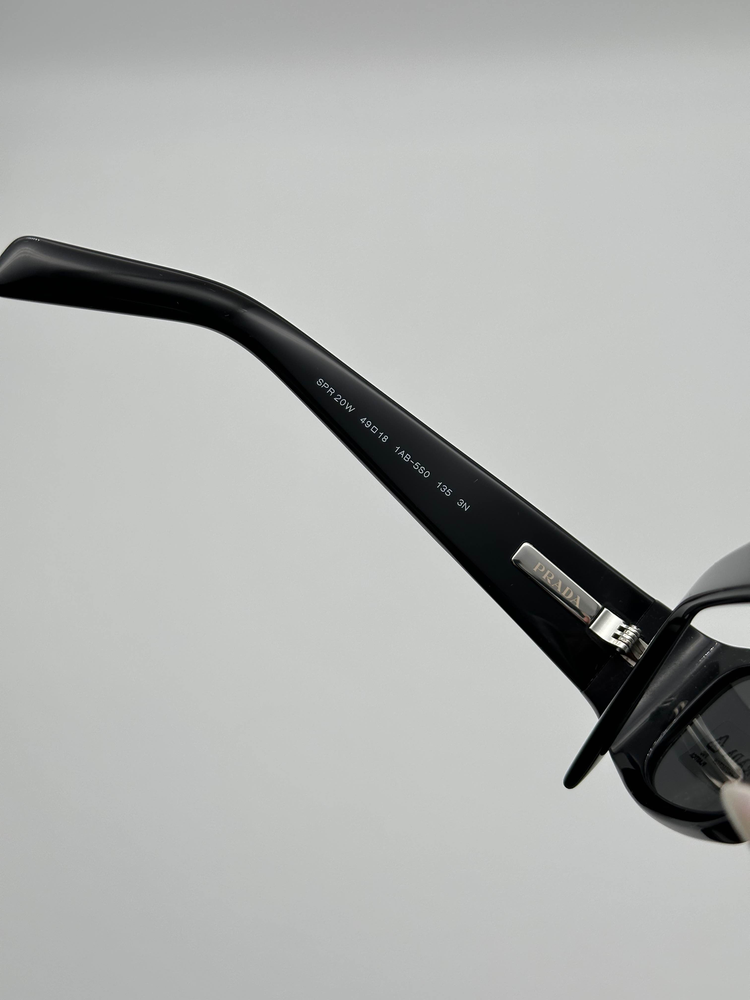 Prada BRAND NEW PRADA PR20WS 1AB5S0 Black/Dark Grey  display picture 2