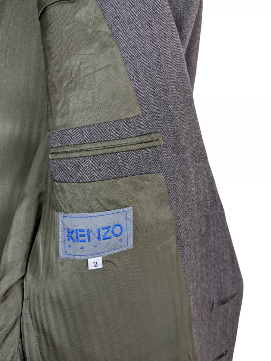 KENZO 90s Blazer Light Suit Tailored Jacket | snapstore_