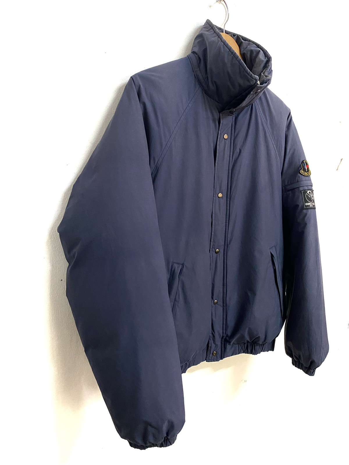 Charles Thouars Moncler Blue Ski Jacket Vintage MONCLER ASICS SKI