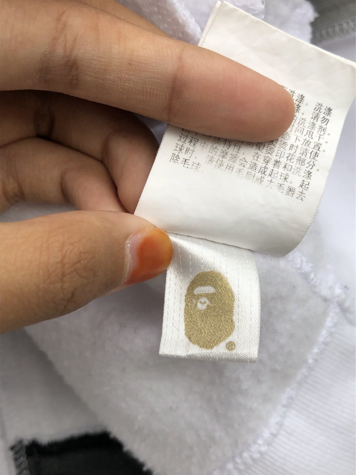 Real Bape Zipper Bape Hoodie Legit Check Bape Legit Check 2025