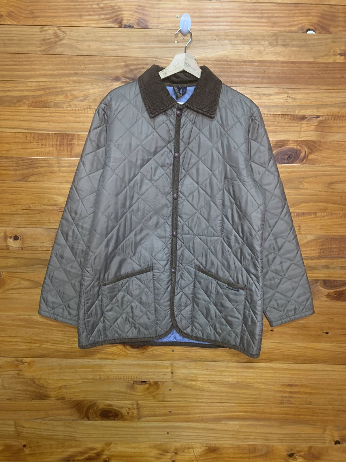 Other Designers Lavenham - Vintage Lovenham Quilted Jacket Made In 