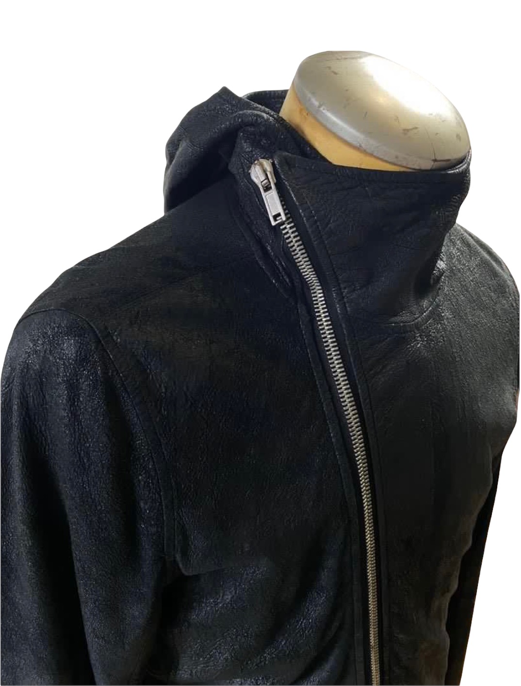 Rick Owens Rick Owens FW09 Bullet Lamb Leather Jacket thriftinlux REVERSIBLE