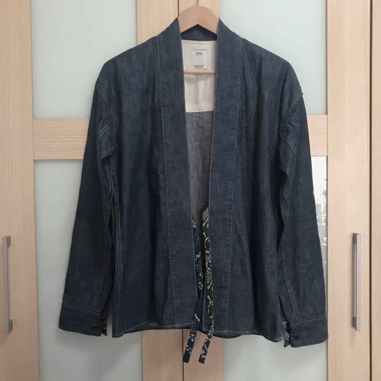 極美品 visvim LHAMO SHIRT ブラック サイズ3 VISVIM ビズビム 18AW 0118205011012 LHAMO SHIRT NELL DESI