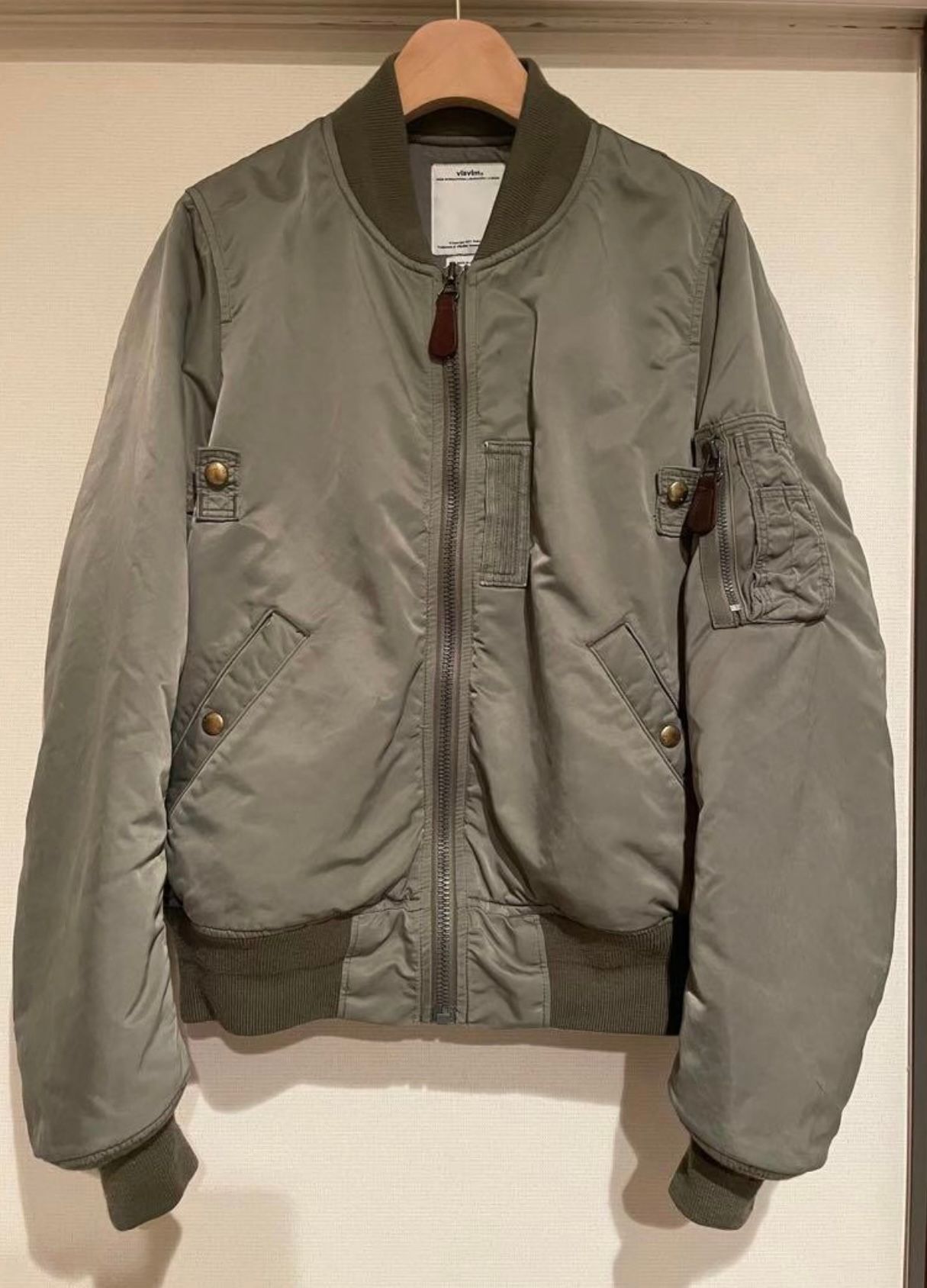 visvim VISVIM 17AW SPOT THORSON JKT SPOT MA1 ubvintage REVERSIBLE