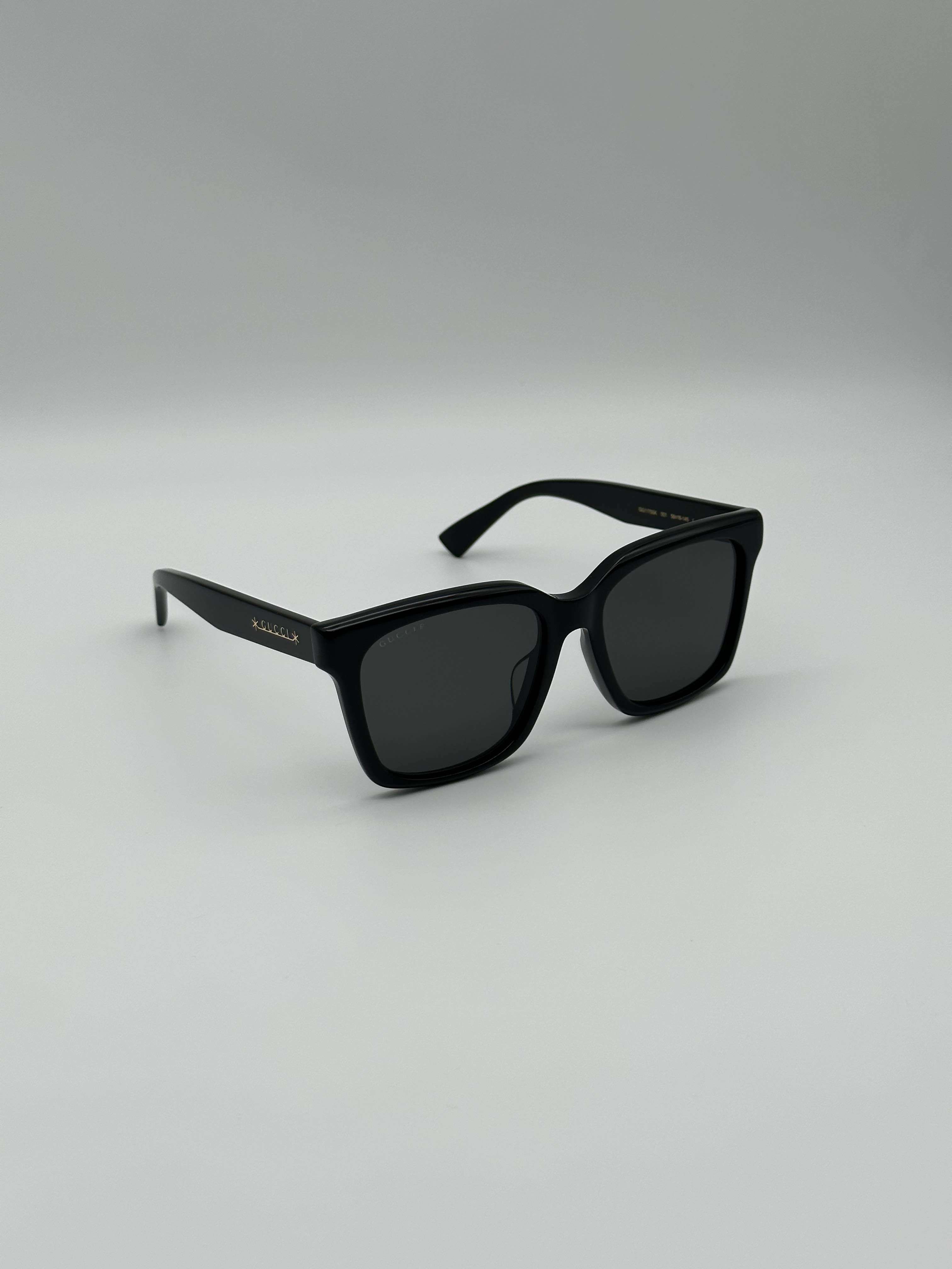サングラス Gucci Sunglasses GG1175SK 001 Polarized Black 2023 GUCCI BRAND NEW GUCCI GG1175SK 001 POLARIZED Black/Grey