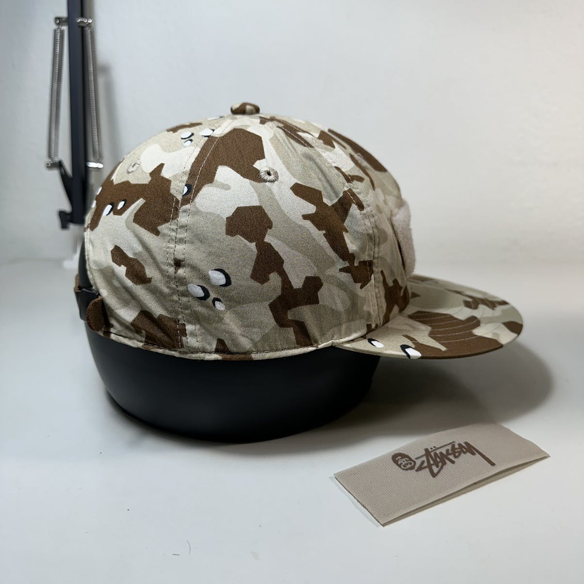 A BATHING APE® Bape x Stussy 6-Panel Camo Cap | archived94