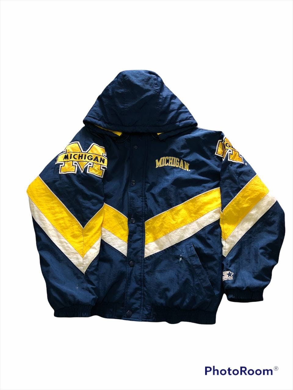 Vintage Michigan Wolveries Starter Jacket sold XL