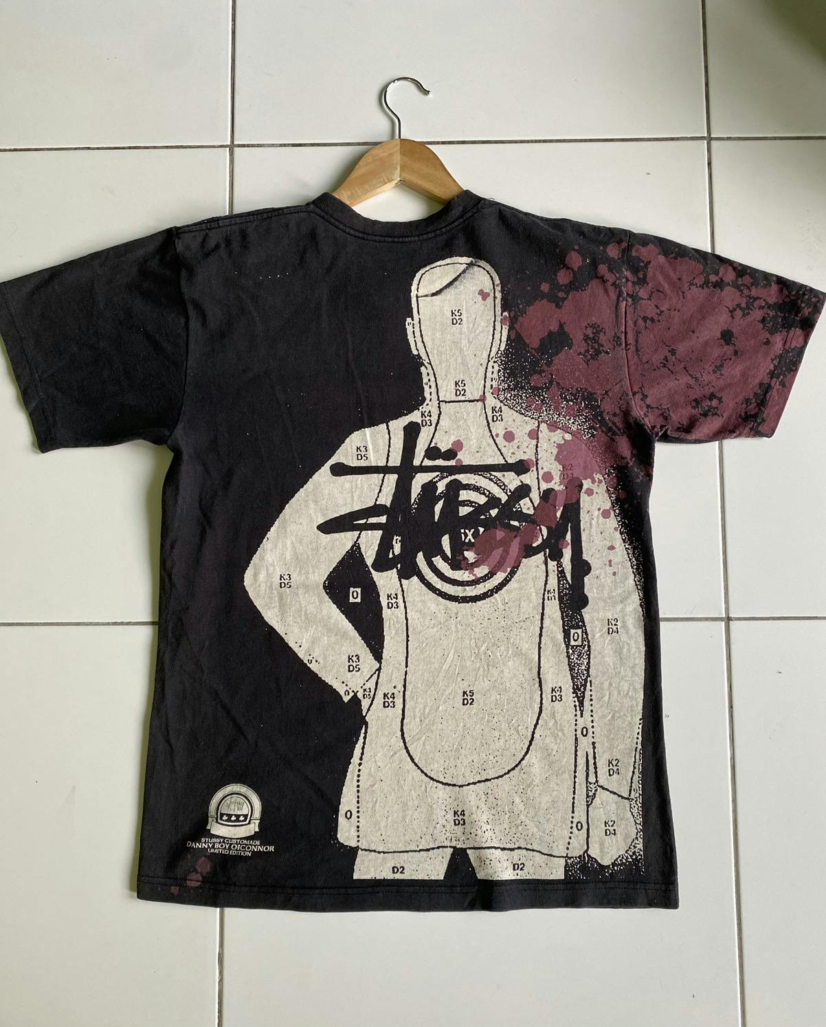 stussy danny boy customade レア Tシャツ 限定版 アメリカから直接買い付けたヴィンテージ古着の通販│：ballad
