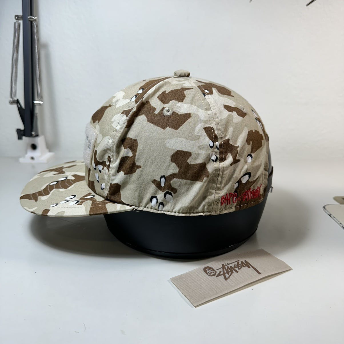 A BATHING APE® Bape x Stussy 6-Panel Camo Cap | archived94