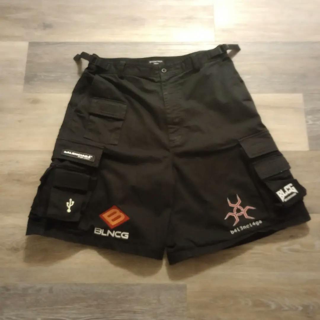 BALENCIAGA Balenciaga Gamer Shorts timeless REVERSIBLE