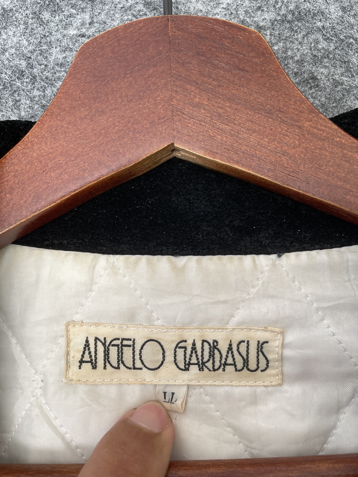 Other Designers Vintage - VINTAGE ANGELO GARBASUS WOLF JACKET | kyoarchives  | REVERSIBLE