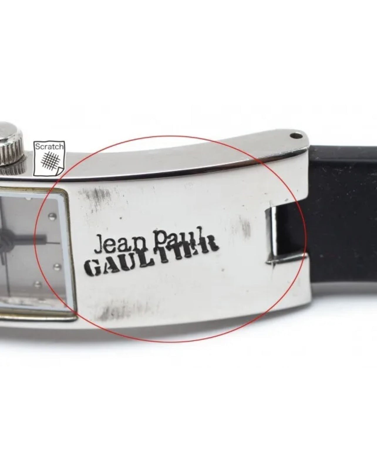 アクセサリー JEAN PAUL GAULTIER CROSS BRACELET WATCH Jean Paul Gaultier Cross Bracelet Watch superRare Authentic