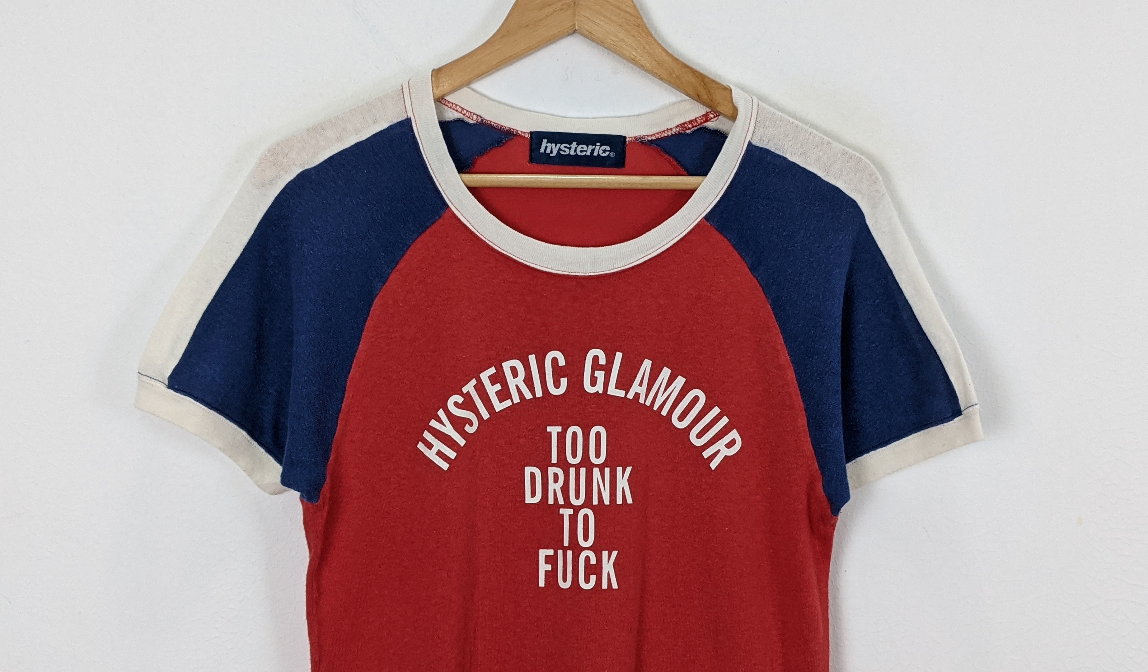 Hysteric Glamour Hysteric Glamour Too Drunk too Fuck shirt