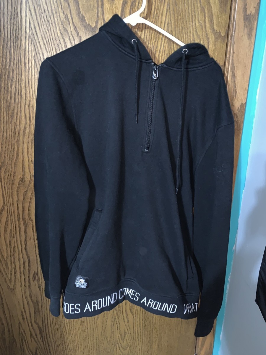 Sketchy tank zip up hoodie hotsell