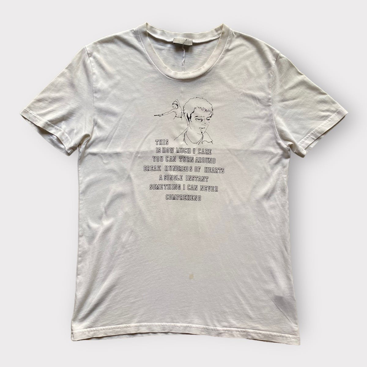 dior homme AW05 pete doherty tシャツ 05AW Dior HOMME Pete Doherty Tシャツ ディオール - メルカリ